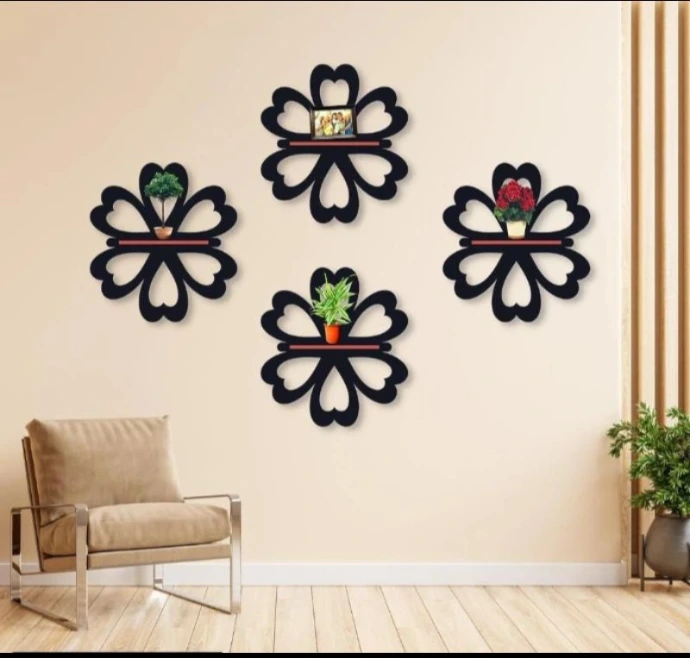 Modern Geometric Wooden Wall Decor