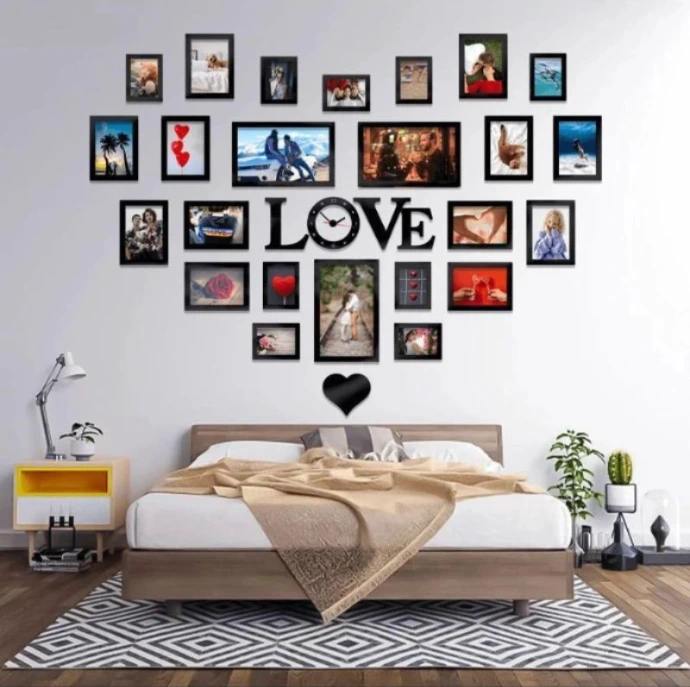 Home Modern Wooden Wall Art