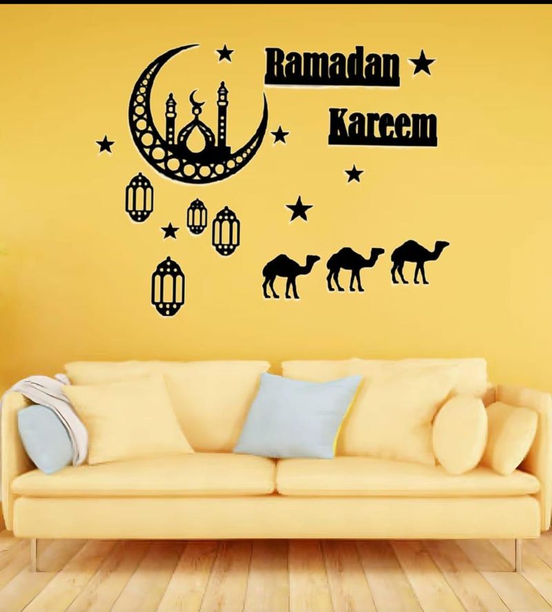 Ramadan Kareem 3D Wooden MDF Wall Art