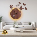 Fairy Butterfly Wall Clock with Backlight
